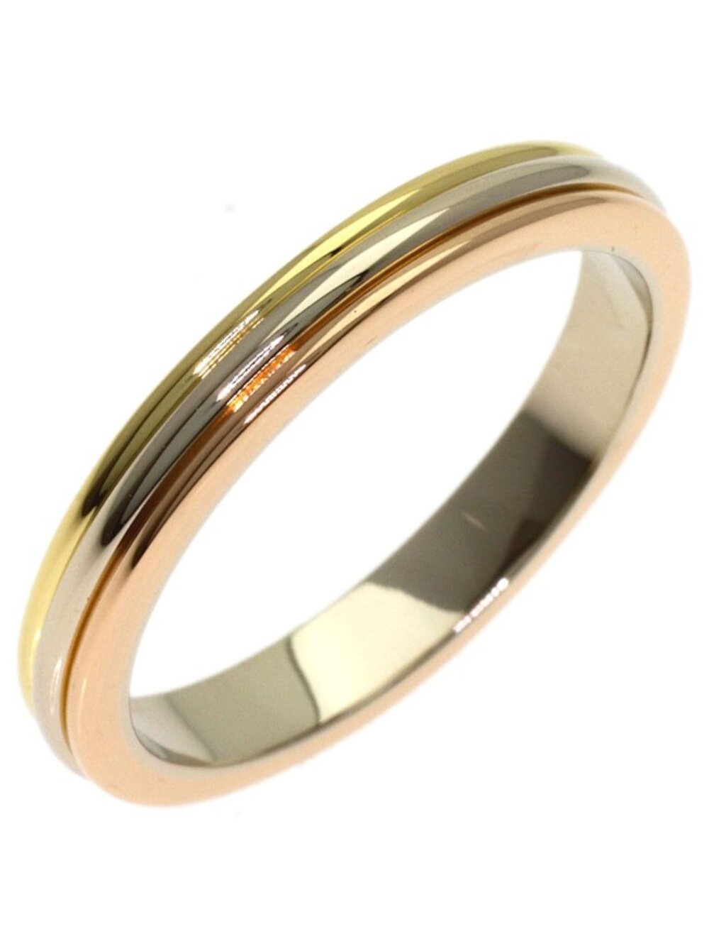 Cartier Three Color 52 Ring - Picture 2 of 7